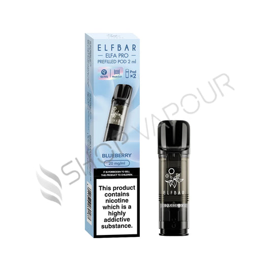 Blueberry Elfa Pro Prefilled Pods by Elf Bar