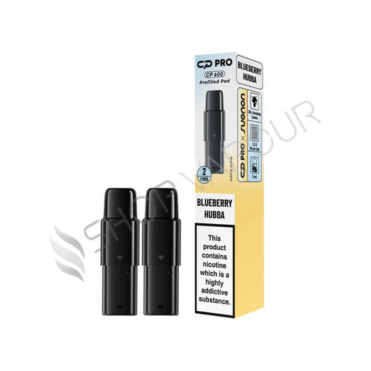 Blueberry Hubba CP 600 Prefilled Pods by Crystal Pro