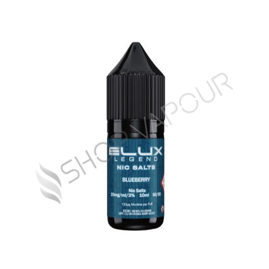 Blueberry Nic Salt E-Liquid by Elux Legend
