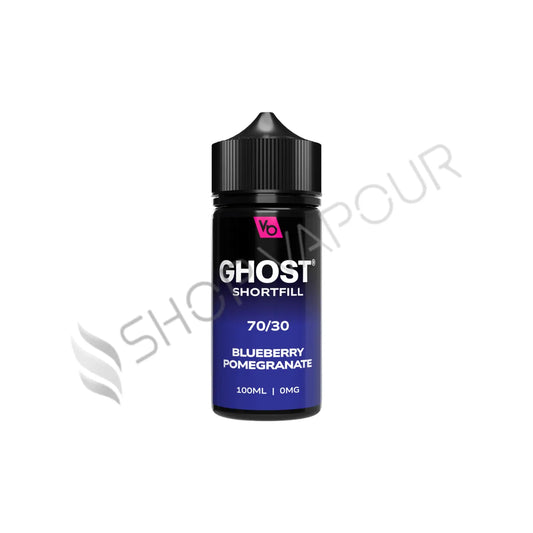 Blueberry Pomegranate 100ml Shortfill E-Liquid by Vapes Bars Ghost