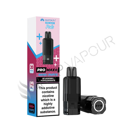 Blueberry Pomegranate Pro Max Plus 6000 Prefilled Pod & Refill by Hayati