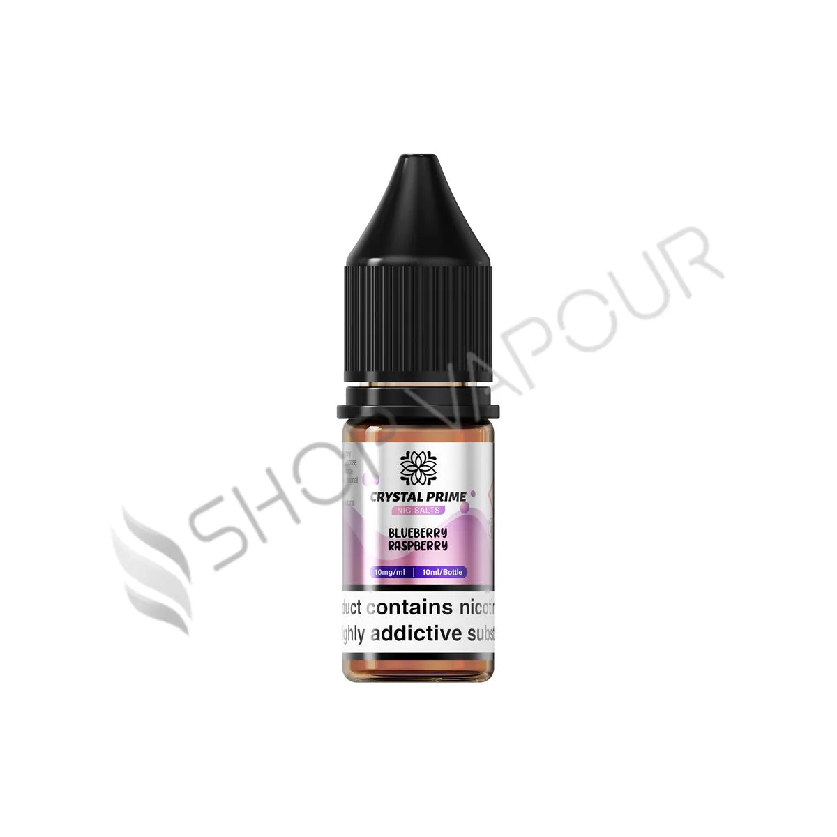 Crystal Prime Nic Salt E-Liquids - Blueberry Raspberry