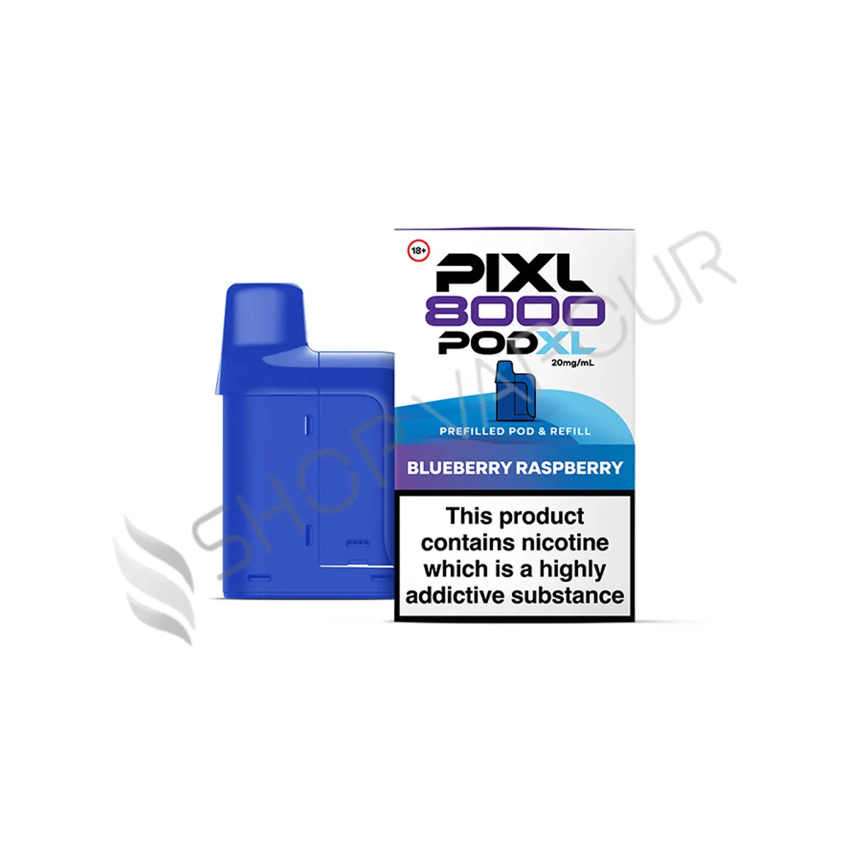 Blueberry Raspberry Pixl 8000 Prefilled Pod & Refill by Pixl