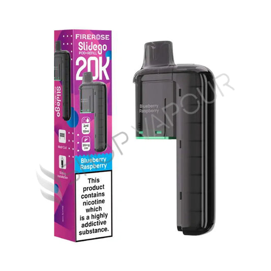 Blueberry Raspberry Slidego 20K Prefilled Pod & Refill by Firerose