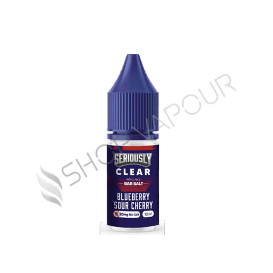 Blueberry Sour Cherry Nic Salt E-Liquid by Seriously Clear
