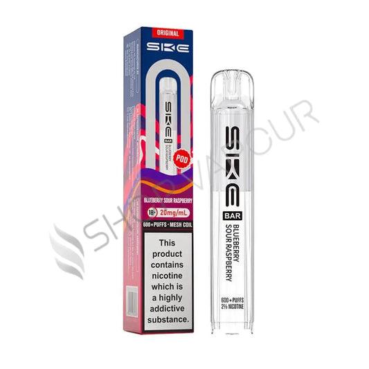 Blueberry Sour Raspberry Crystal 600 Prefilled Pods by SKE