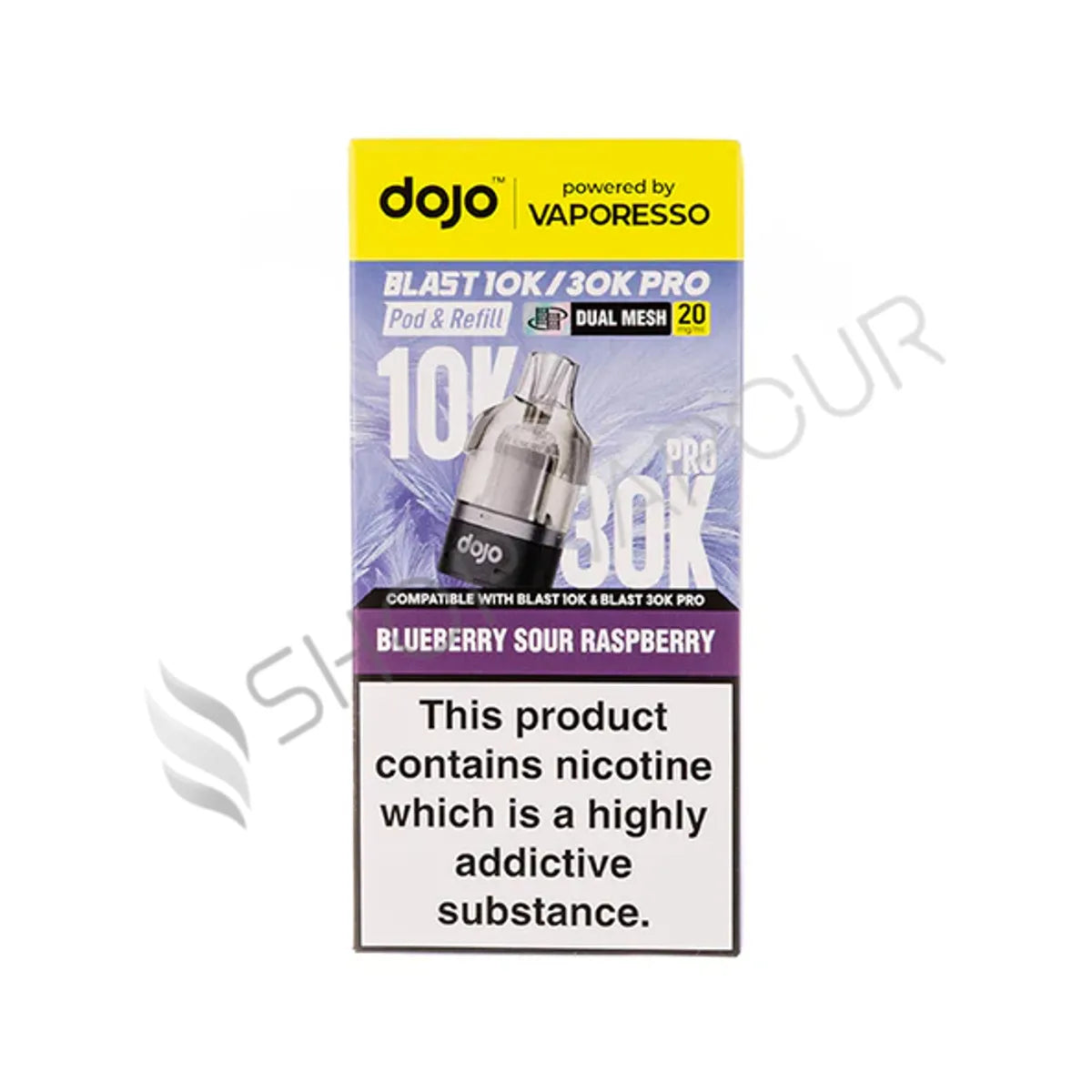 Blueberry Sour Raspberry Dojo Blast 30K Pro Prefilled Pod & Refill by Vaporesso