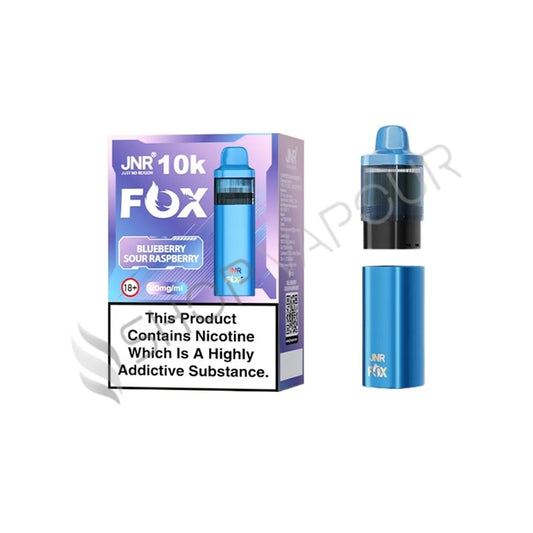 Blueberry Sour Raspberry Fox 10K Prefilled Pod & Refill by JNR