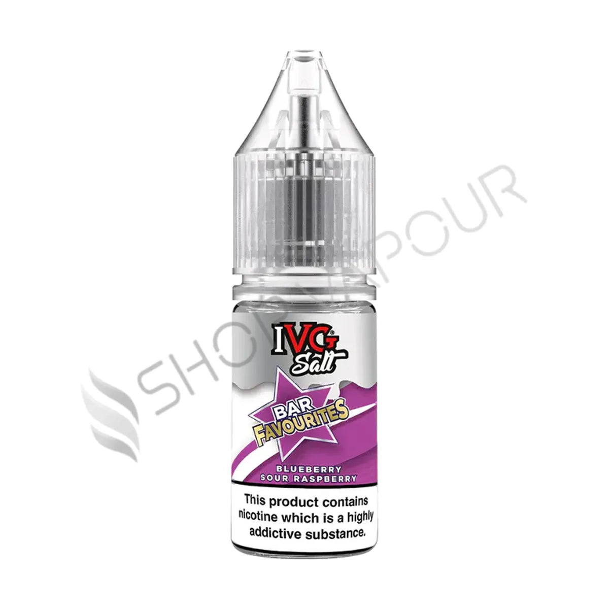 Blueberry Sour Raspberry Nic Salt E-Liquid by IVG Bar Favourites
