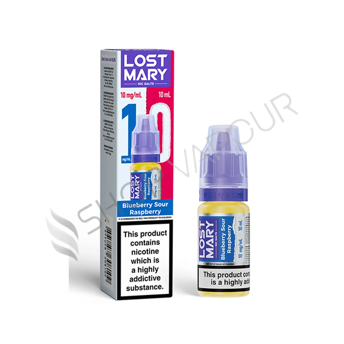 Blueberry Sour Raspberry Nic Salt E-Liquid by Lost Mary