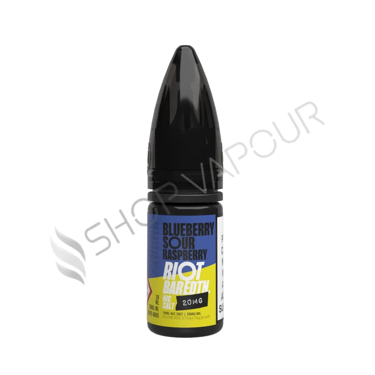 Blueberry Sour Raspberry Nic Salt E-Liquid by Riot Bar Edition