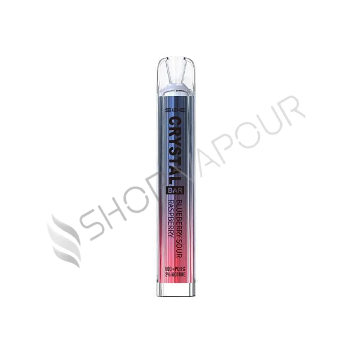 Blueberry Sour Raspberry SKE Crystal Bar 600 Disposable Vape