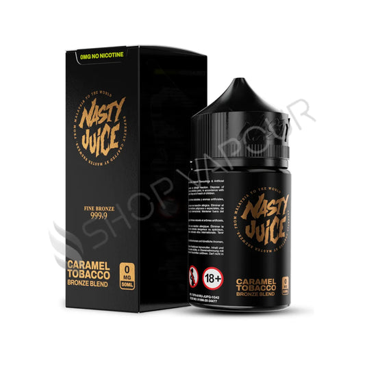 Bronze Blend 50ml Shortfill E-Liquid by Nasty Tobacco Series