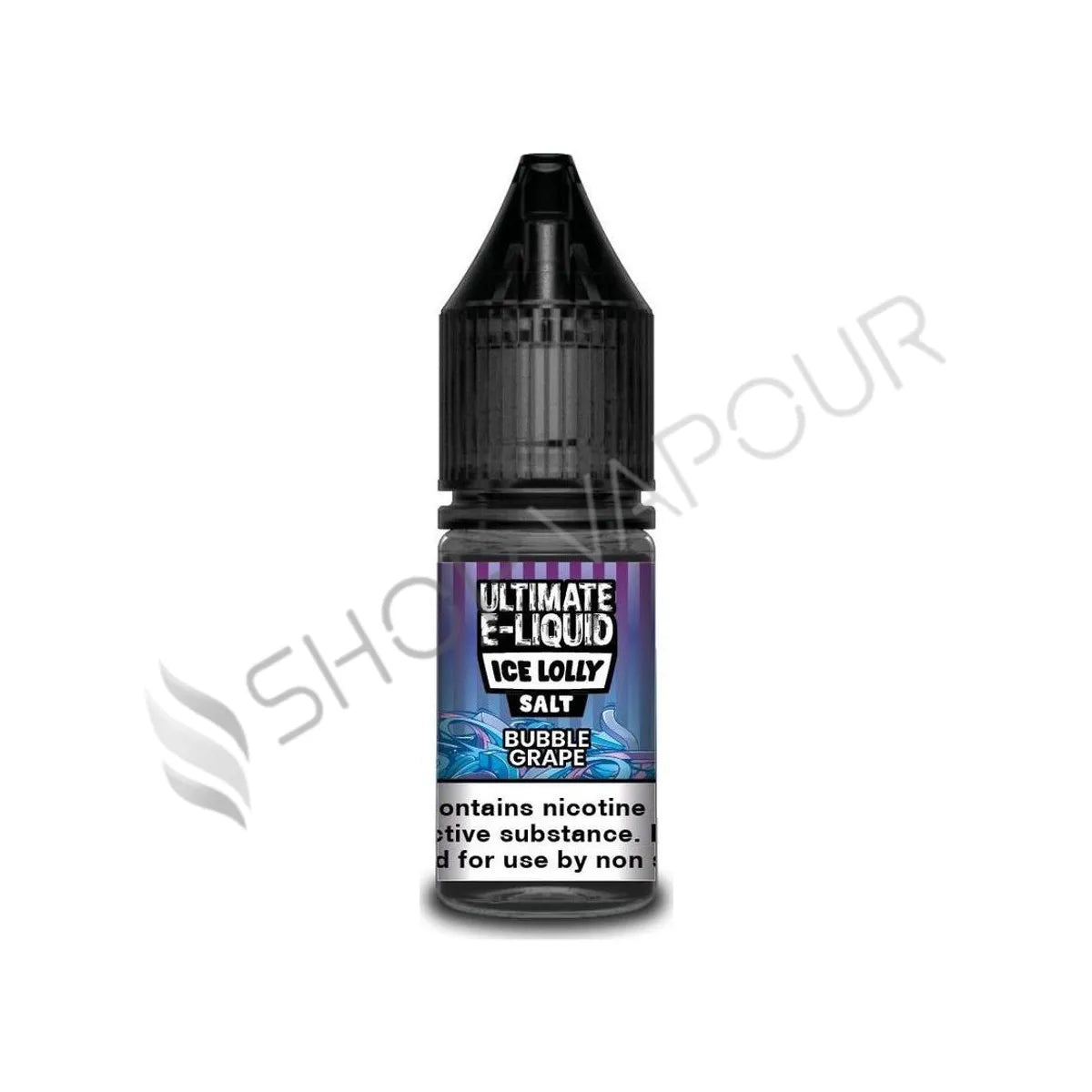 Bubble Grape 100ml Shortfill E-liquid by Ultimate Juice Ice Lolly