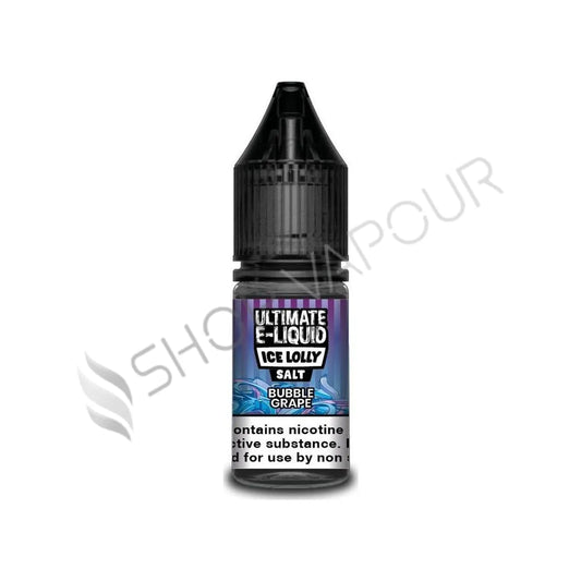 Bubble Grape 100ml Shortfill E-liquid by Ultimate Juice Ice Lolly