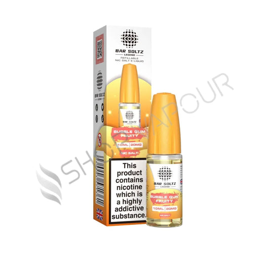 Bubble Gum Fruity Nic Salt E-Liquid by Bar Soltz Legend