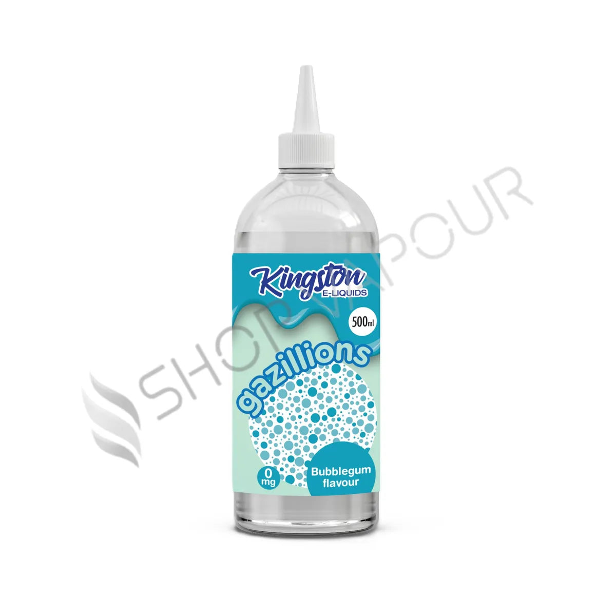 Bubblegum Gazillions 500ml Shortfill E-Liquid by Kingston