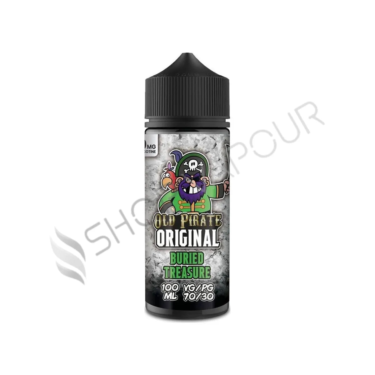 Buried Treasure 100ml Shortfill E-Liquid by Old Pirate Original