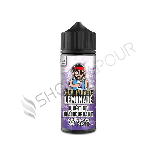 Bursting Blackcurrant 100ml Shortfill E-Liquid by Old Pirate Lemonade