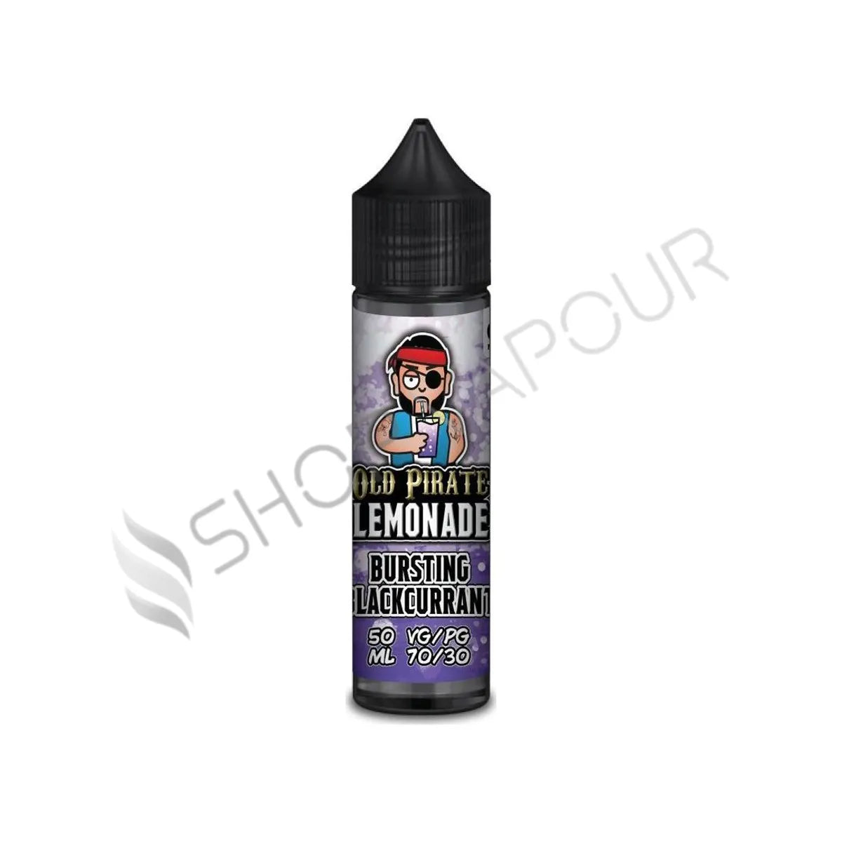 Bursting Blackcurrant 50ml Shortfill E-Liquid by Old Pirate Lemonade