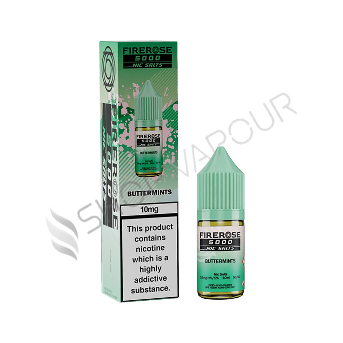 Buttermints Nic Salt E-Liquid by Elux Firerose 5000