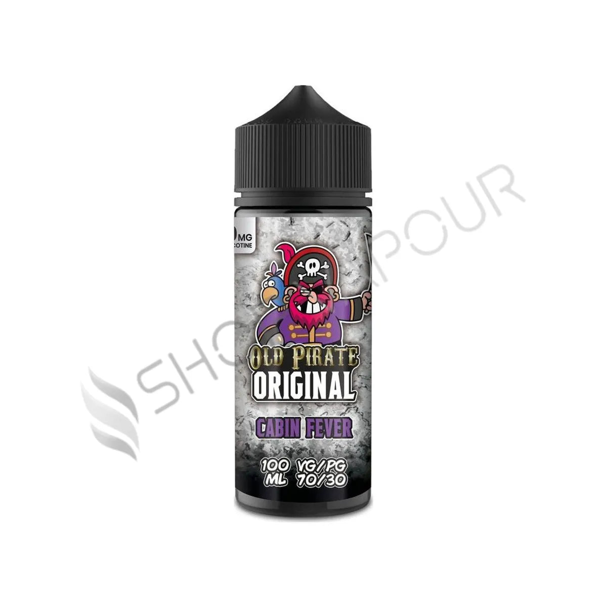 Cabin Fever 100ml Shortfill E-Liquid by Old Pirate Original