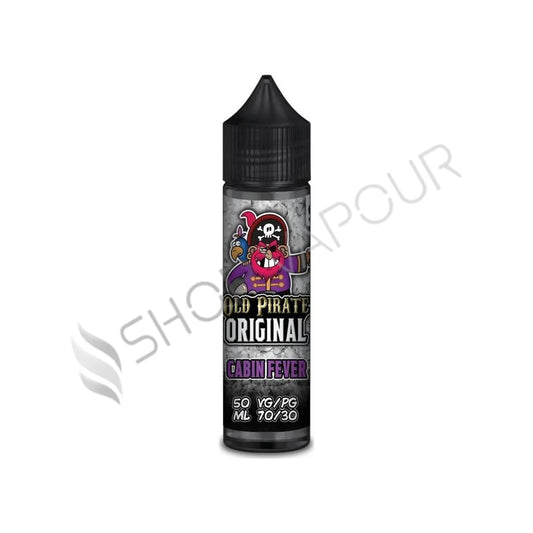 Cabin Fever 50ml Shortfill E-Liquid by Old Pirate Original