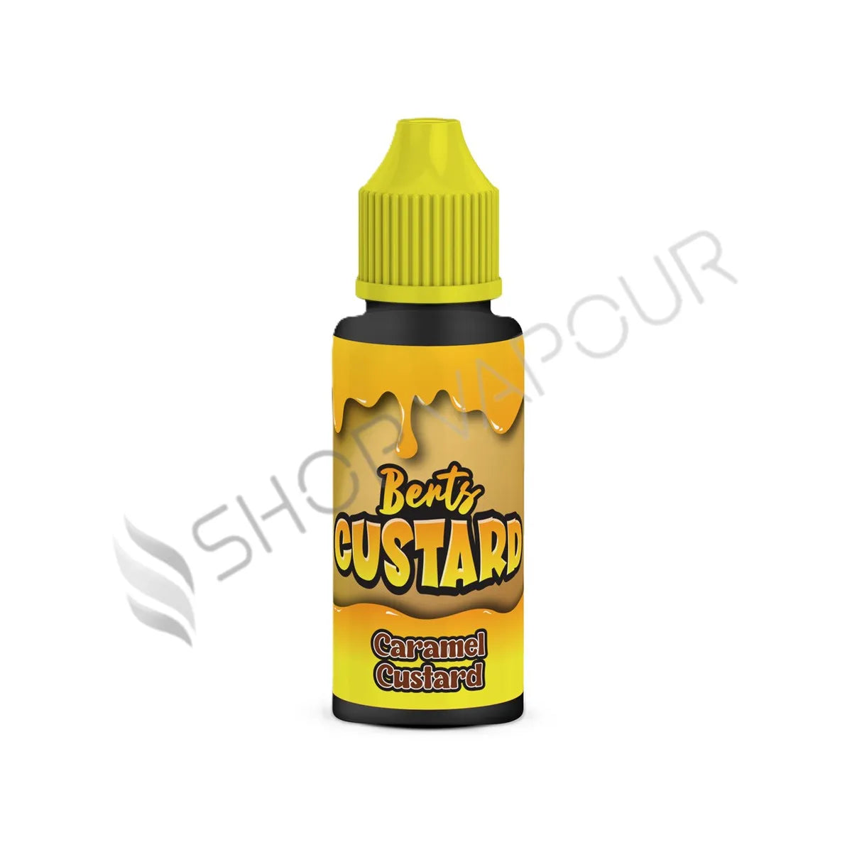 Caramel Custard 100ml Shortfill E-Liquid by Berts Custard
