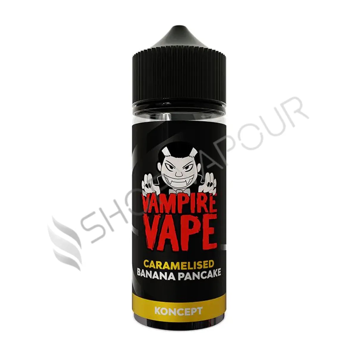 Caramelised Banana Pancake 100ml Shortfill E-Liquid by Vampire Vape Koncept