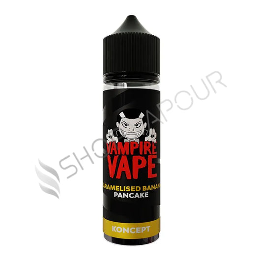 Caramelised Banana Pancake 50ml Shortfill E-liquid by Vampire Vape Koncept