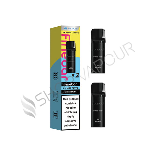 Caribb Crush Finebar Prefilled Pods by Hayati