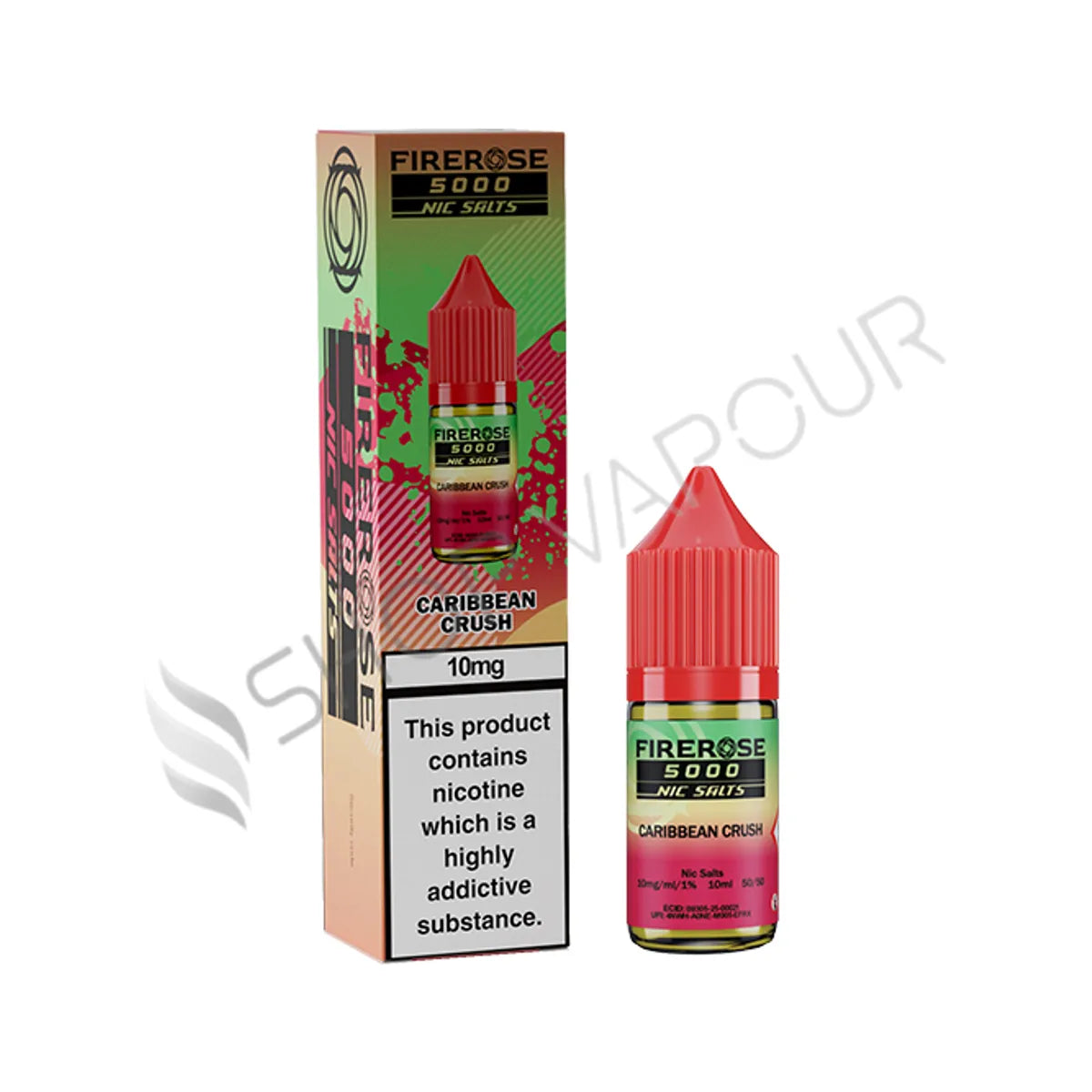 Caribbean Nic Salt E-Liquid by Elux Firerose 5000