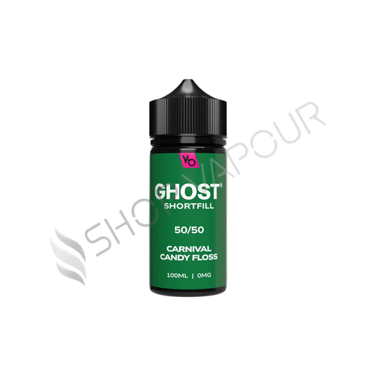 Carnival Candy Floss 100ml Shortfill E-Liquid by Vapes Bars Ghost