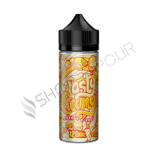 Cheesy O-rage 100ml Shortfill E-Liquid by Tasty Creamy