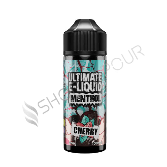 Cherry 100ml Shortfill E-liquid by Ultimate Juice Menthol