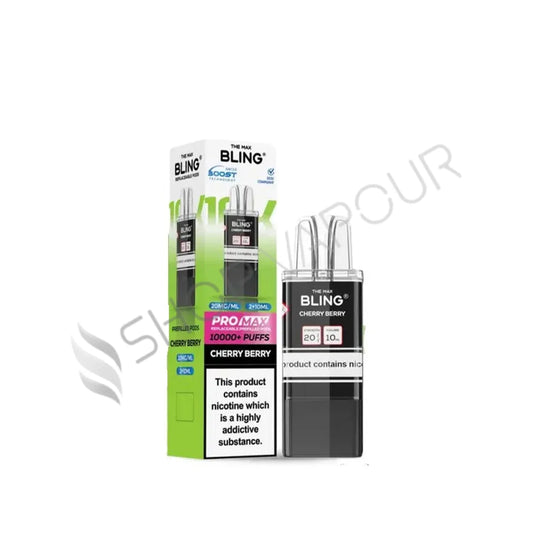 Cherry Berry Max 10K Prefilled Pod & Refill by The Bling