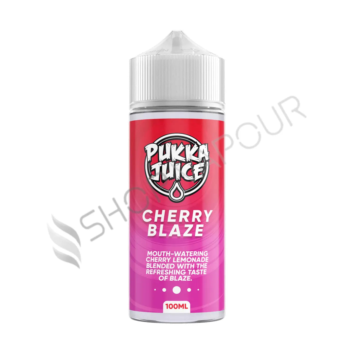 Cherry Blaze 100ml Shortfill E-Liquid by Pukka Juice