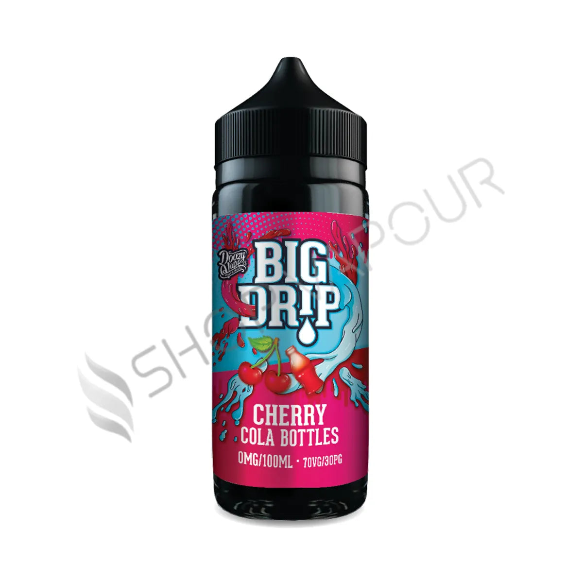 Cherry Cola Bottles 100ml Shortfill E-Liquid by Big Drip