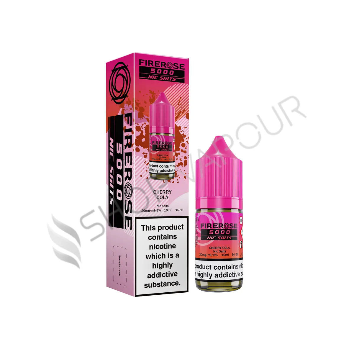 Cherry Cola Nic Salt E-Liquid by Elux Firerose 5000