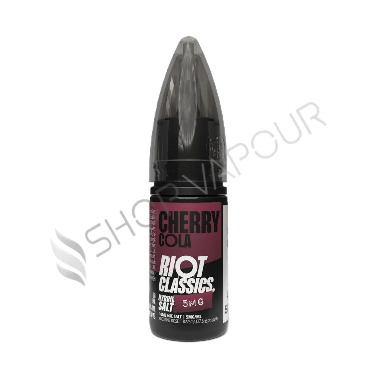 Cherry Cola Nic Salt E-Liquid by Riot Salt