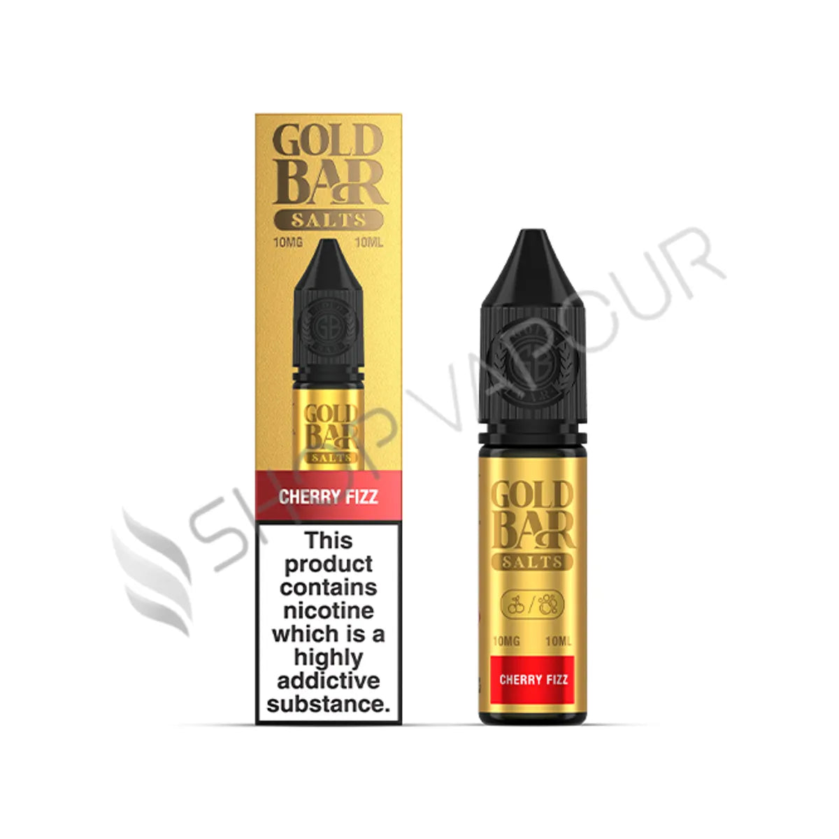 Cherry Fizz Nic Salt E-Liquid by Gold Bar Salts