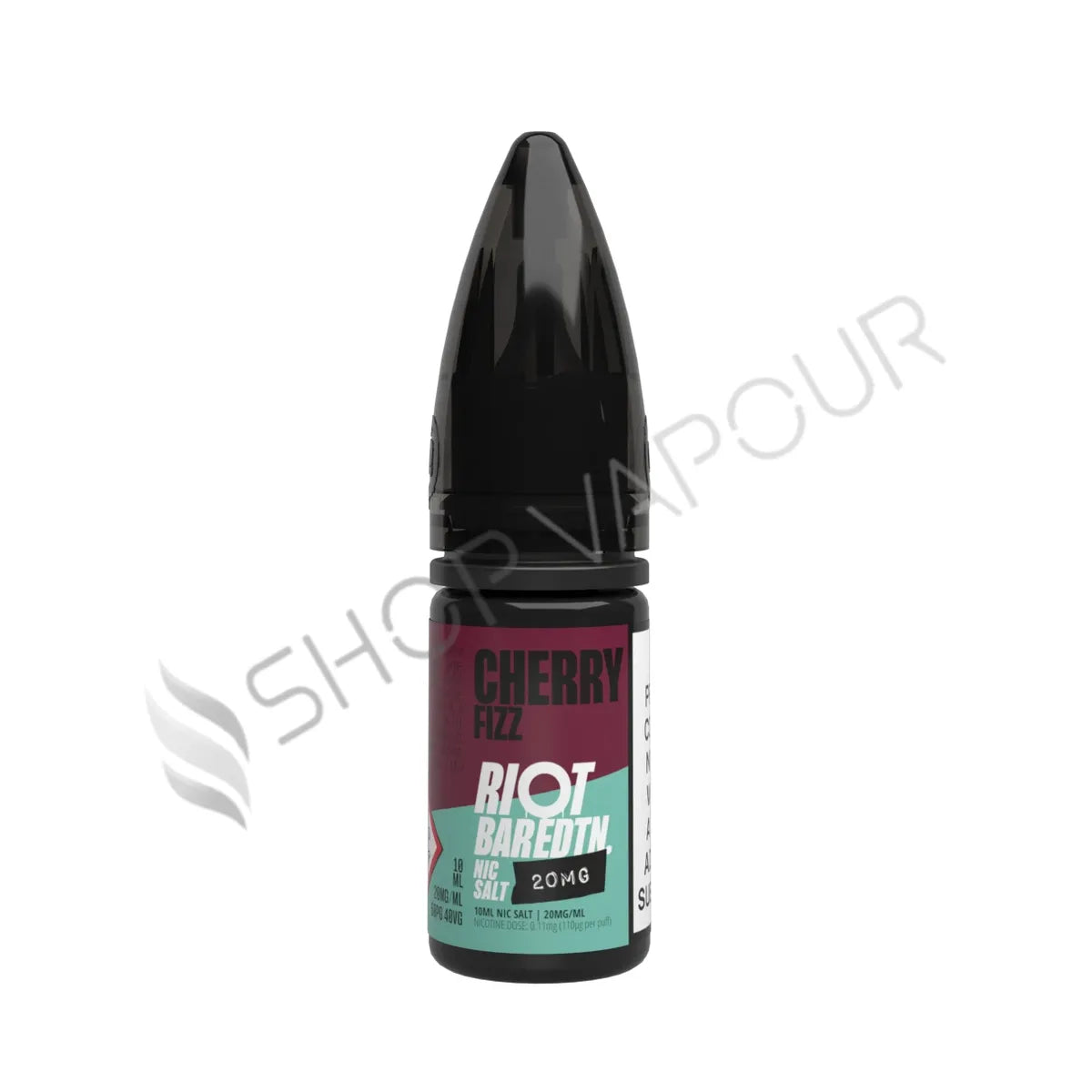 Cherry Fizz Nic Salt E-Liquid by Riot Bar Edition