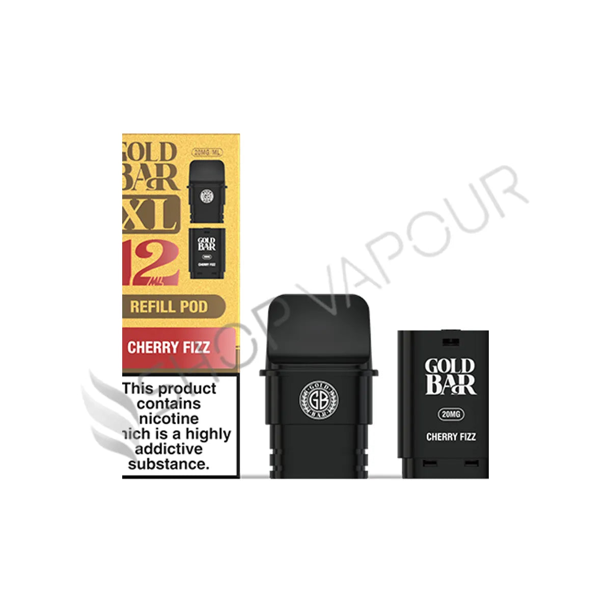 Cherry Fizz XL Prefilled Pod & Refill by Gold Bar