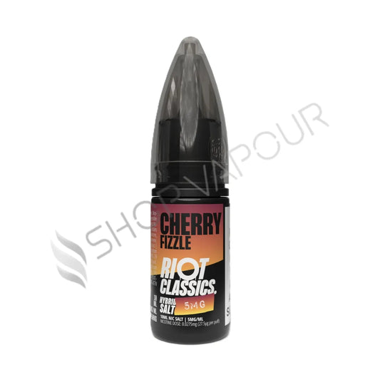 Cherry Fizzle Nic Salt E-Liquid by Riot Salt