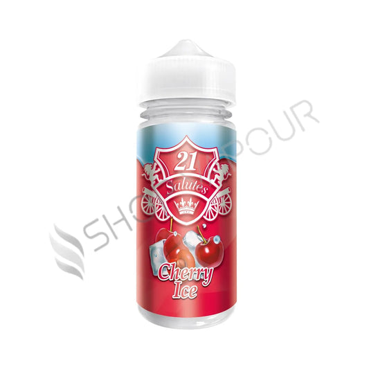 Cherry Ice 100ml Shortfill E-Liquid by 21 Salutes