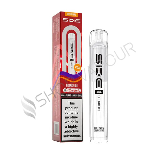 Cherry Ice Crystal 600 Prefilled Pods by SKE