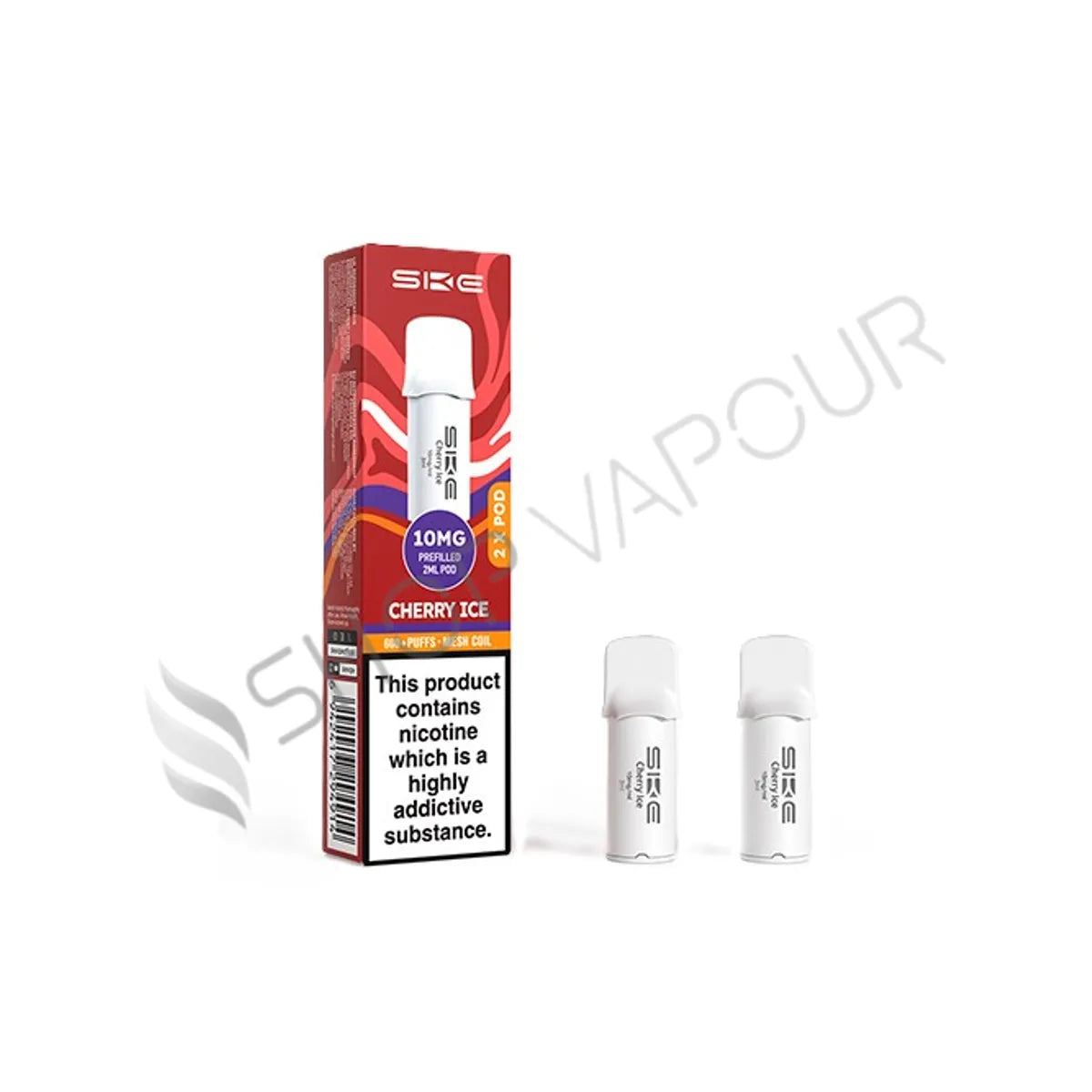 Cherry Ice Crystal 600 Pro Prefilled Pods by SKE