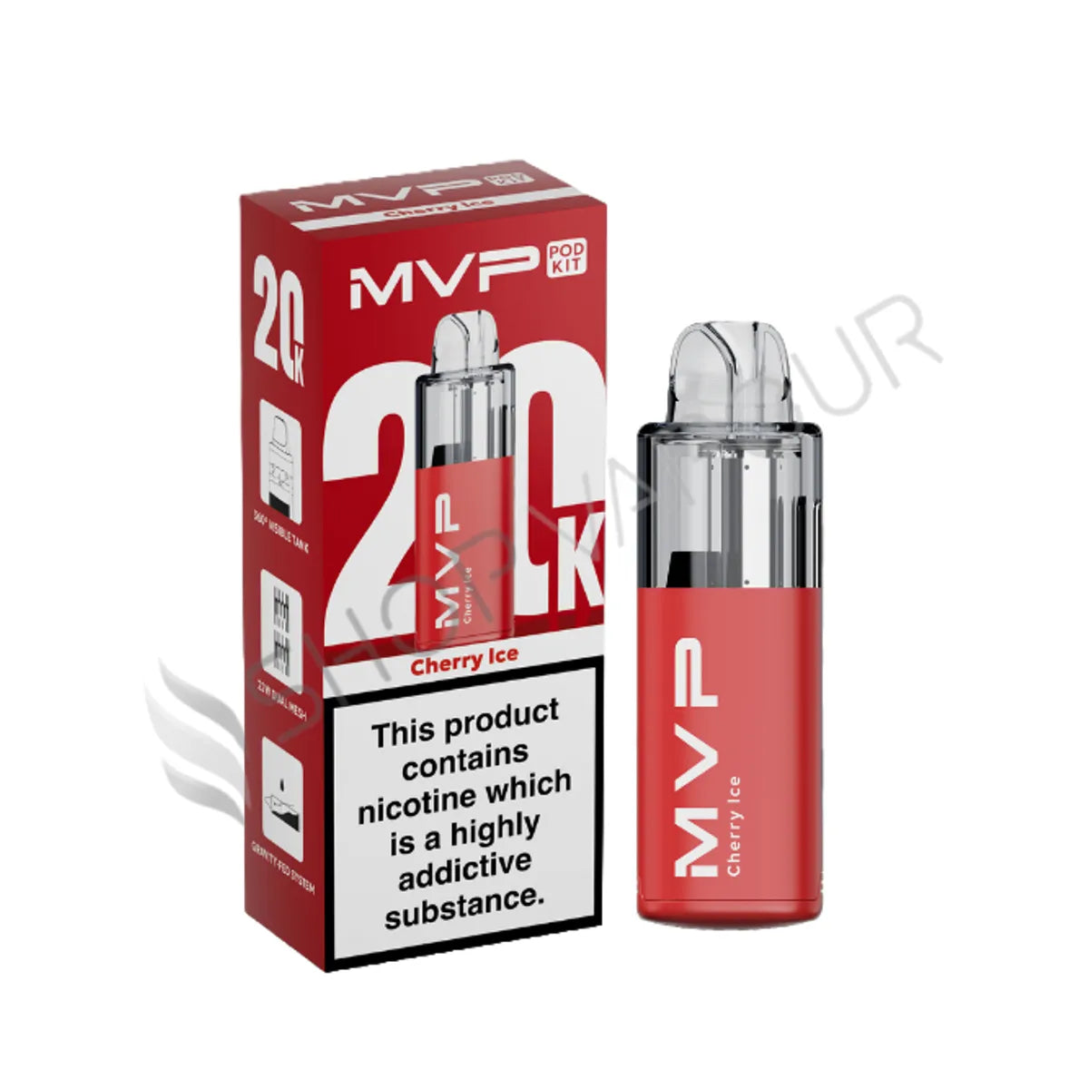 Cherry Ice MVP 20K Prefilled Pods by Innokin