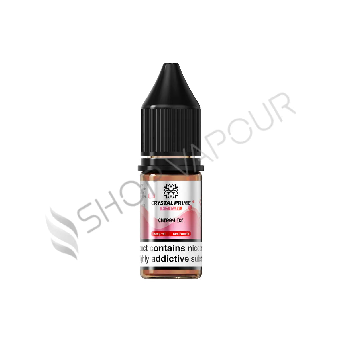 Crystal Prime Nic Salt E-Liquids - Cherry Ice