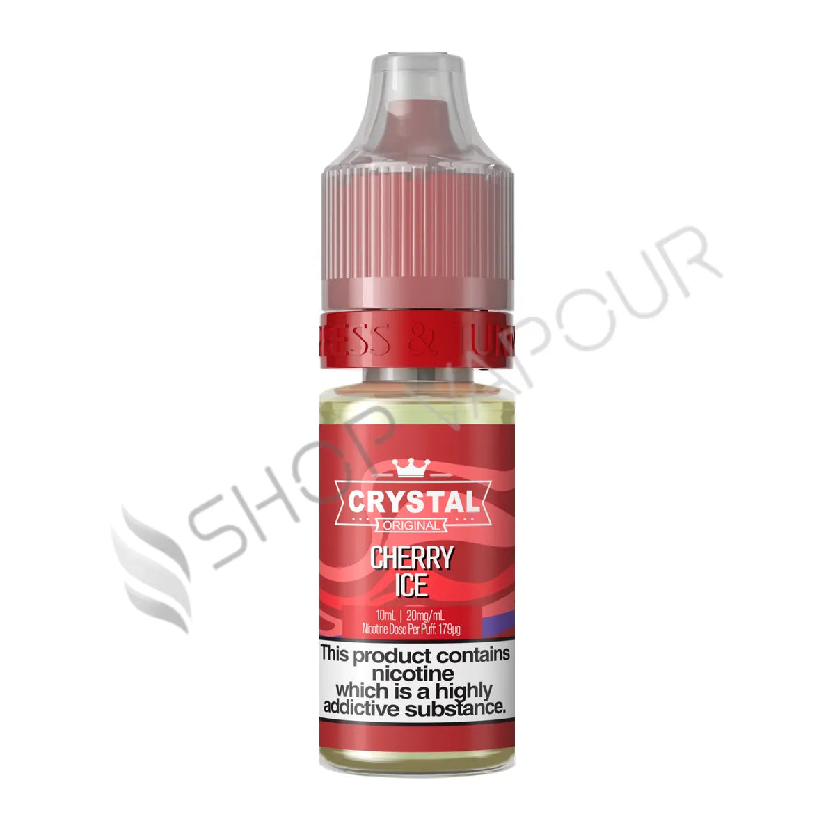 Cherry Ice Nic Salt E-Liquid by SKE Crystal Original